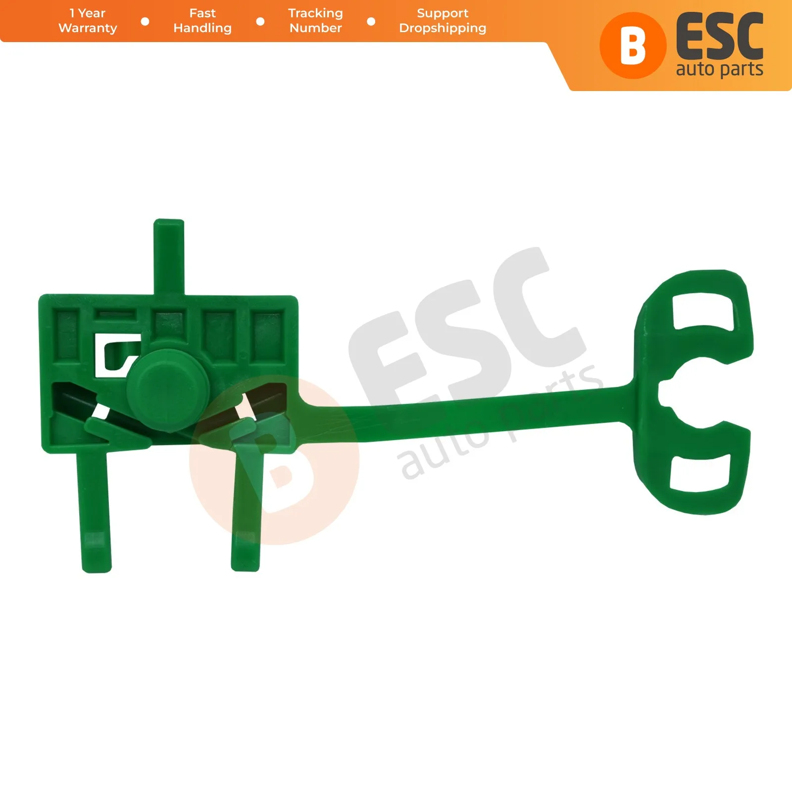 ESC Auto Parts EWR5293 Window Regulator Repair Clips Front Left 0046536312 for Fiat Punto MK2 188 Fast Shipment Ship From Turkey