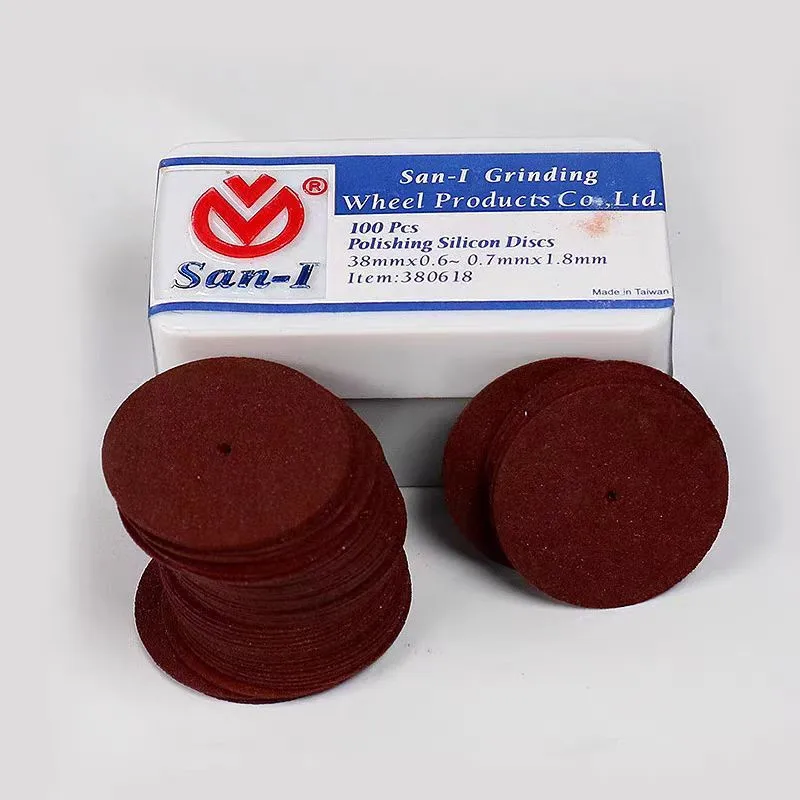 

San-I Polishing Silicon Discs Dental Laboratory Material Resin Sand Pieces Dental Technician Cutting Oieces Dental Tools