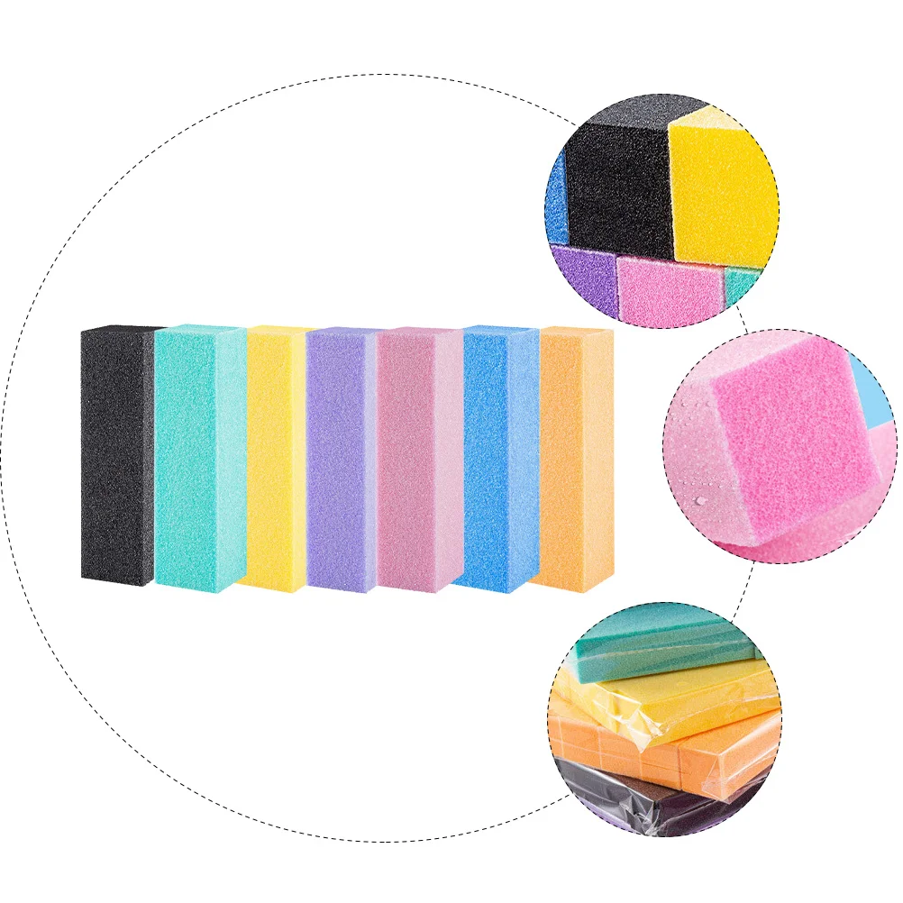 

7 Pcs Nail Polishing Strip Buffers Blocks Manicure Buffing Supplies for Natural Nails Smoother