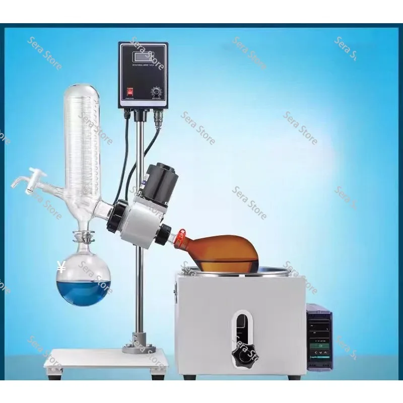 2L Rotary Evaporator Rotavapor Lab Equipment RE201D 110/220V Suitable Industrial Production/Petroleum Industry/Food Agriculture