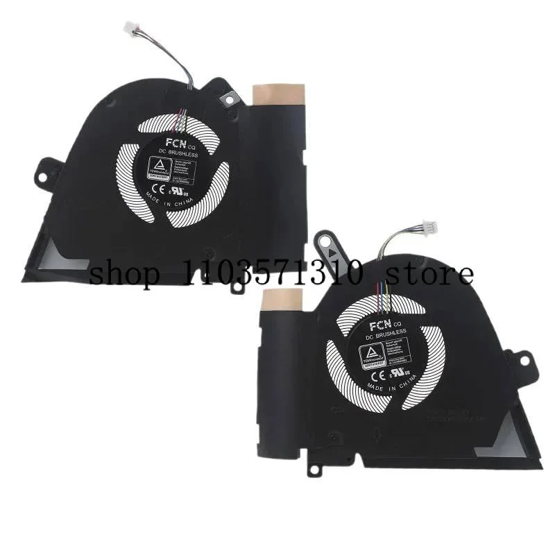 

M Laptop Cooling Fan for Asus TUF dash F15 fx516 fx516p fx516pm fx516pc Notebook Cooler VGA radiator DC 12V 1A 4pin 4wire