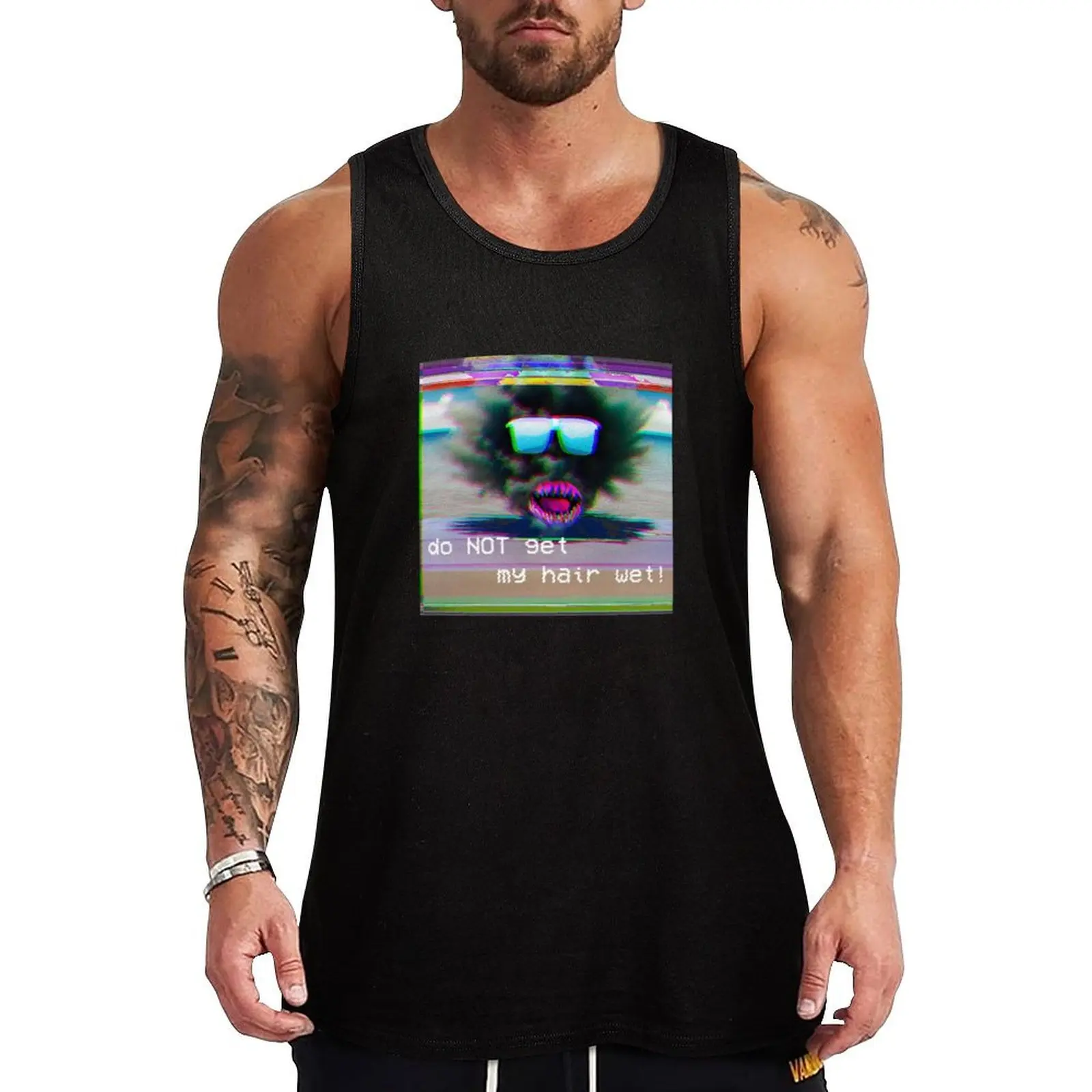 do NOT get my hair wet! Tank Top Relaxed Casual Tank Top Lightweight Summer Sleeveless
