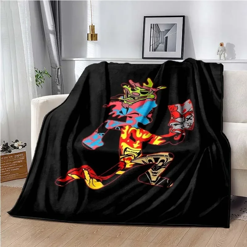 Insane Clown se Band ICP Juggalo Faygo Blanke, può anche essere utilizzato come lenzuolo, telo da bagno, coperte per divano da ufficio per auto al