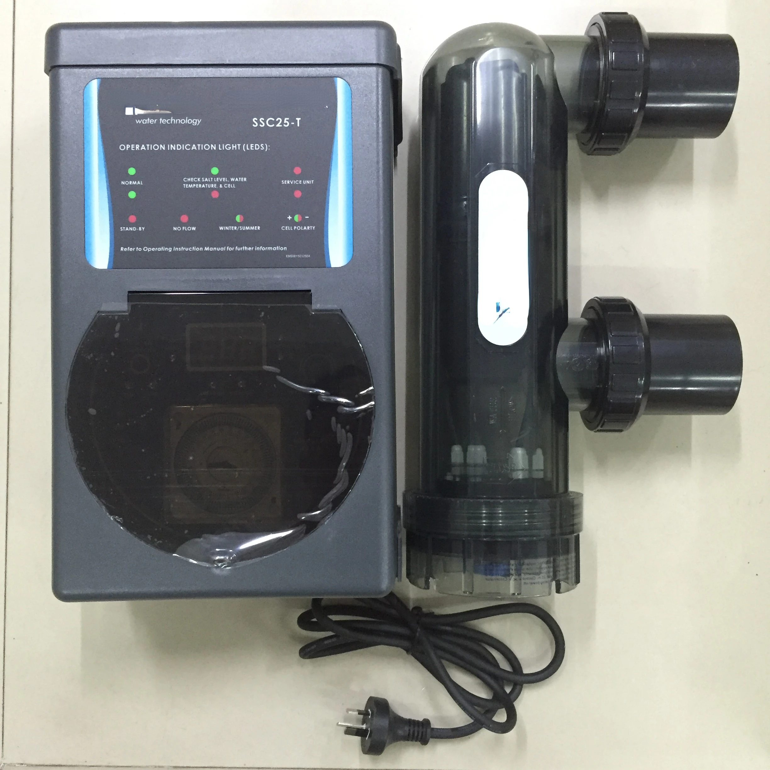 

pool chlorinator salt chlorine generator high quality salt chlorinator SSC-50T for swimming pool