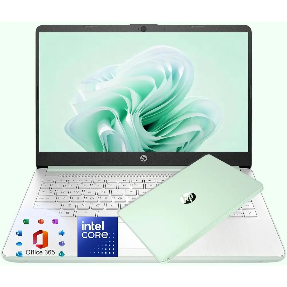 

14 Lightweight Laptop, Intel 4-Core Processor, 4GB RAM, 1.6TB Storage (128GB SSD + 512GB Portable + 1TB Cloud), with Productivit