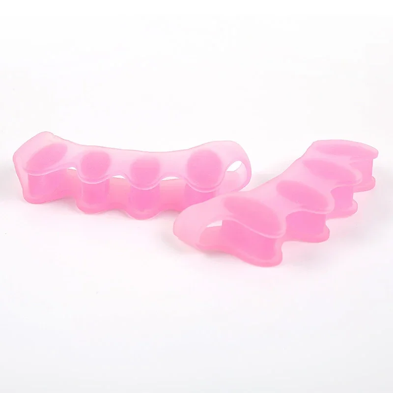 2 Stück = 1 Paar Zehenspreizer, Bahren, korrekte Fuß- und Ballenzehen-Schmerzlinderung, Fußpflege, weiches Gel, Glätteisen, Abstandshalter, 5 Farben