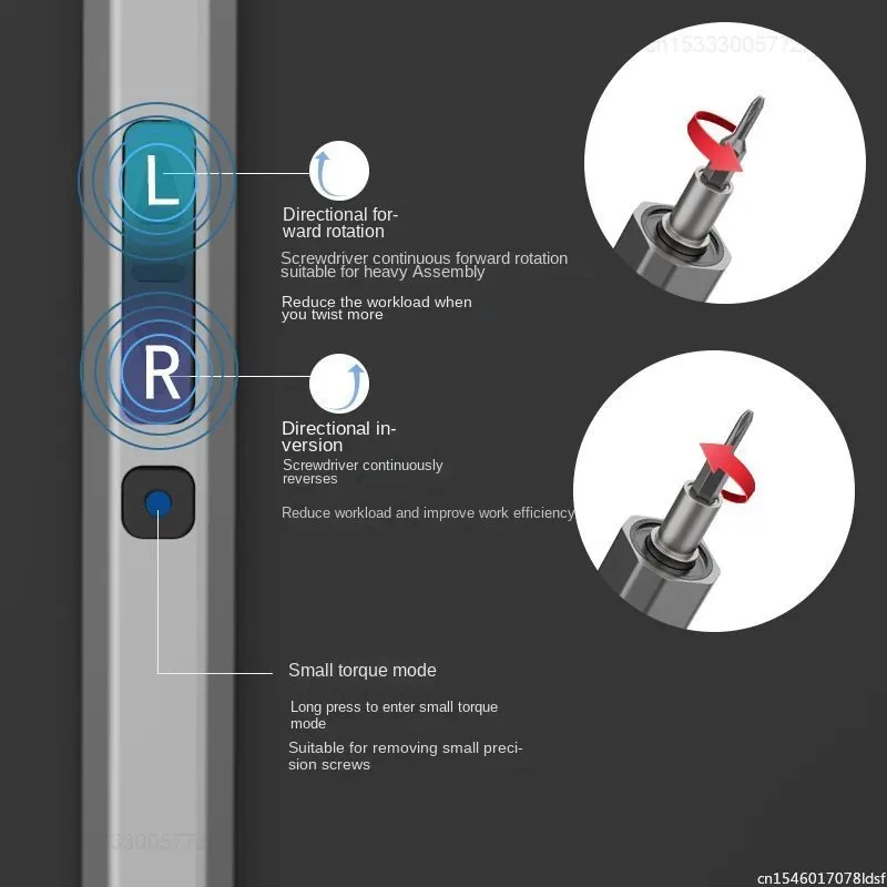 Xiaomi WOWSTICK Electric Screwdriver USB Chargeable Cordless Screw Driver Kit Electric Screwdriver Set Repair Tool Hand Tools