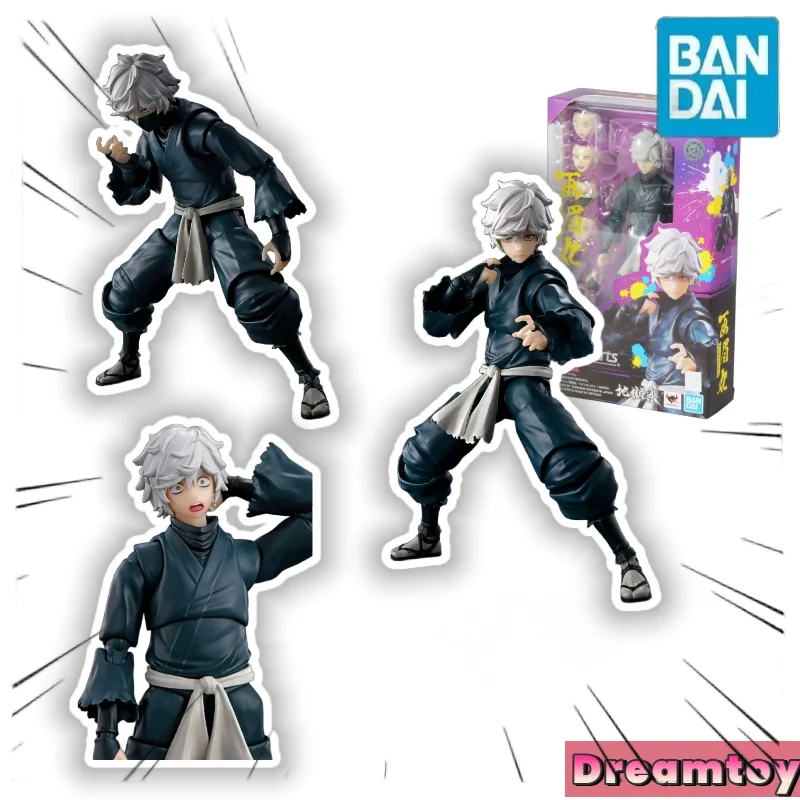 

【In Stock】Bandai SHF Hell Music Thrush Pill Ninja Gabimaru Action Figure Doll Anime Model Toy Collection Gift Desktop Ornament