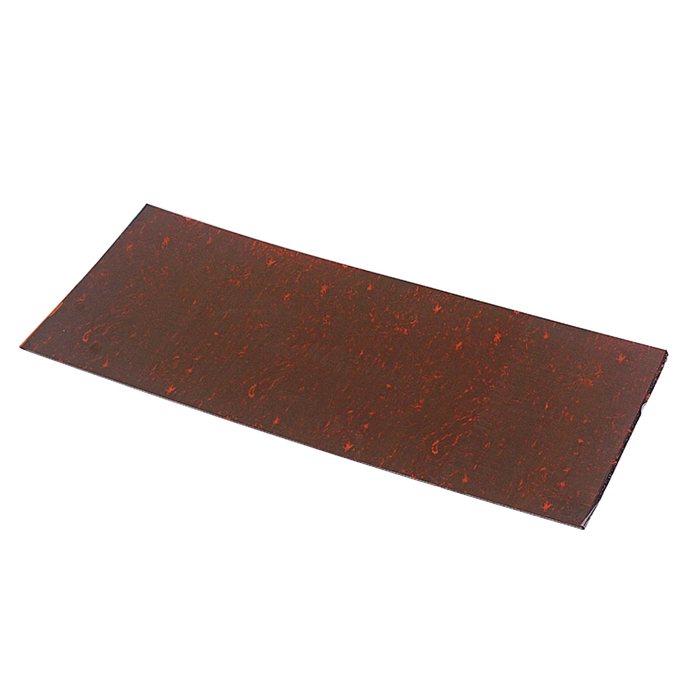 

Makeup Board Red Tortoise Shell Guitar Head Plate High Density Veneer Luthier Supply
