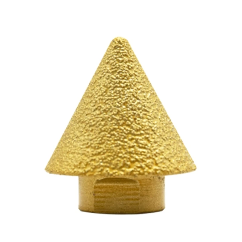 Punta per dito per smusso diamantato Punta per fresatura a cono diamantato Apri per pietra Punta per smusso diamantata per