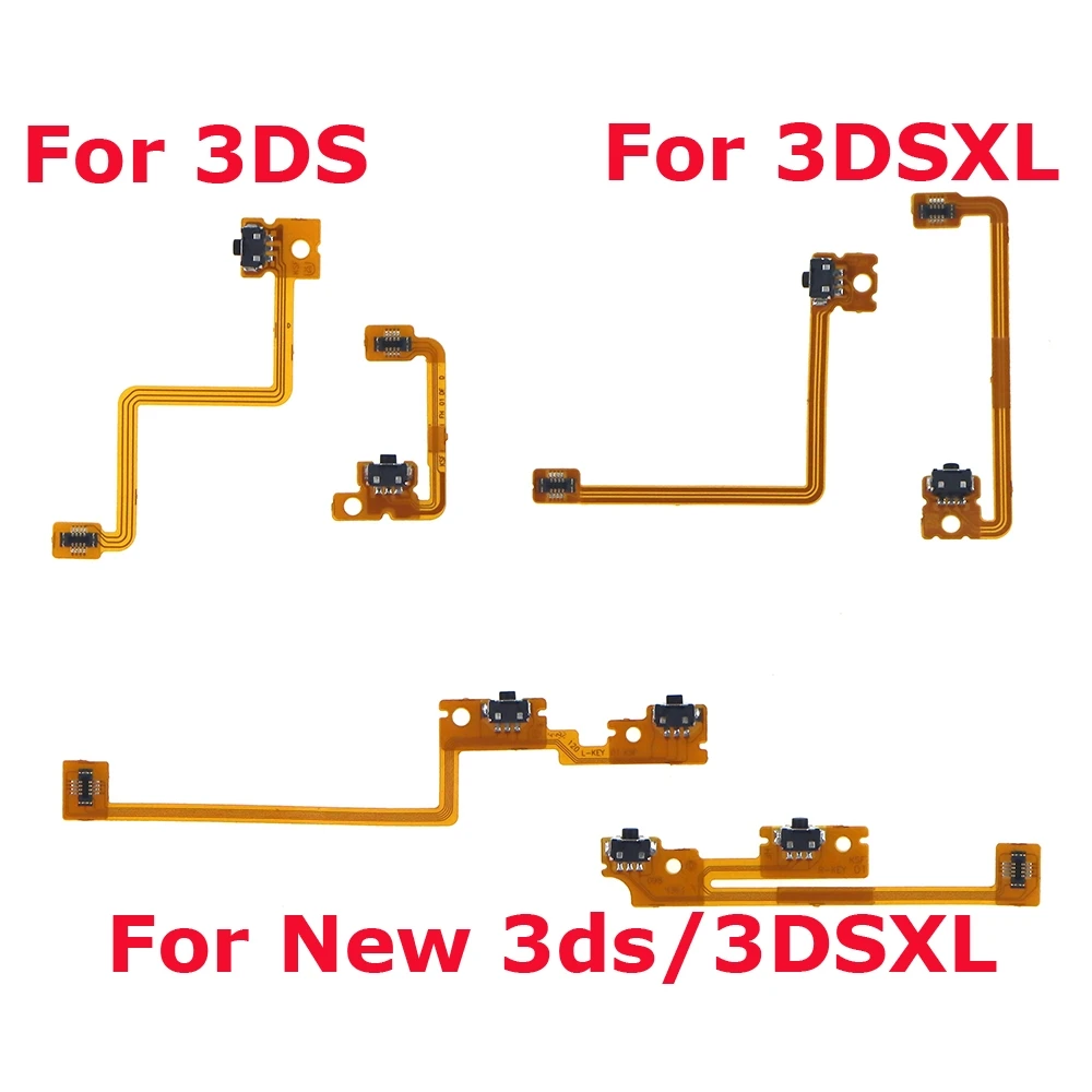 1 set L R knoppen kabel voor 3DS 3DSXL Nieuwe 3DS Nieuwe 3DSXL LR schakelaar lint kabel