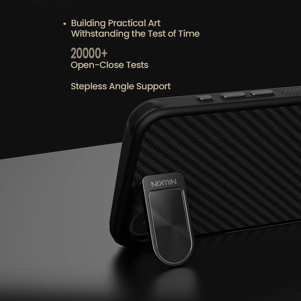 

Чехол Nillkin для Apple iPhone 16e, магнитный чехол CarboProp из арамидного волокна, чехол для камеры, подставка, магнитная защита объектива, задняя крышка
