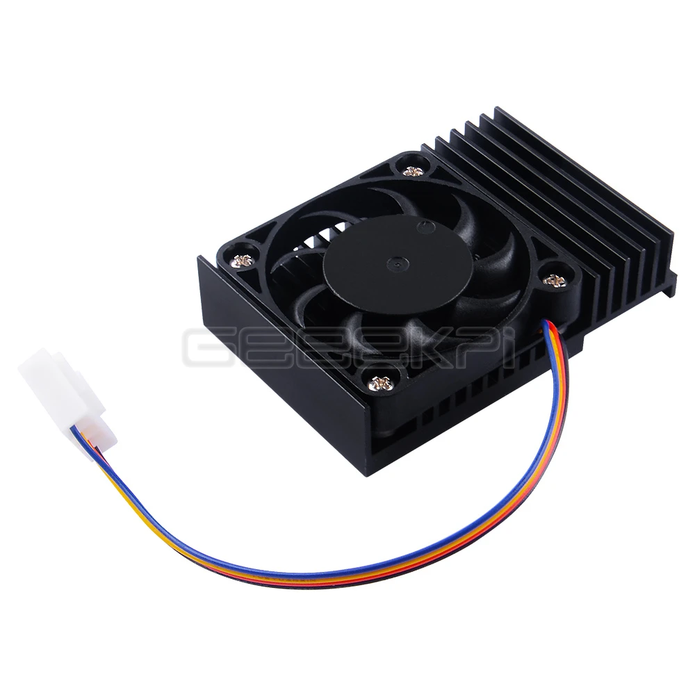 GeeekPi Jetson Nano radiator heat sink aluminum alloy fins and PWM fan adjustable speed