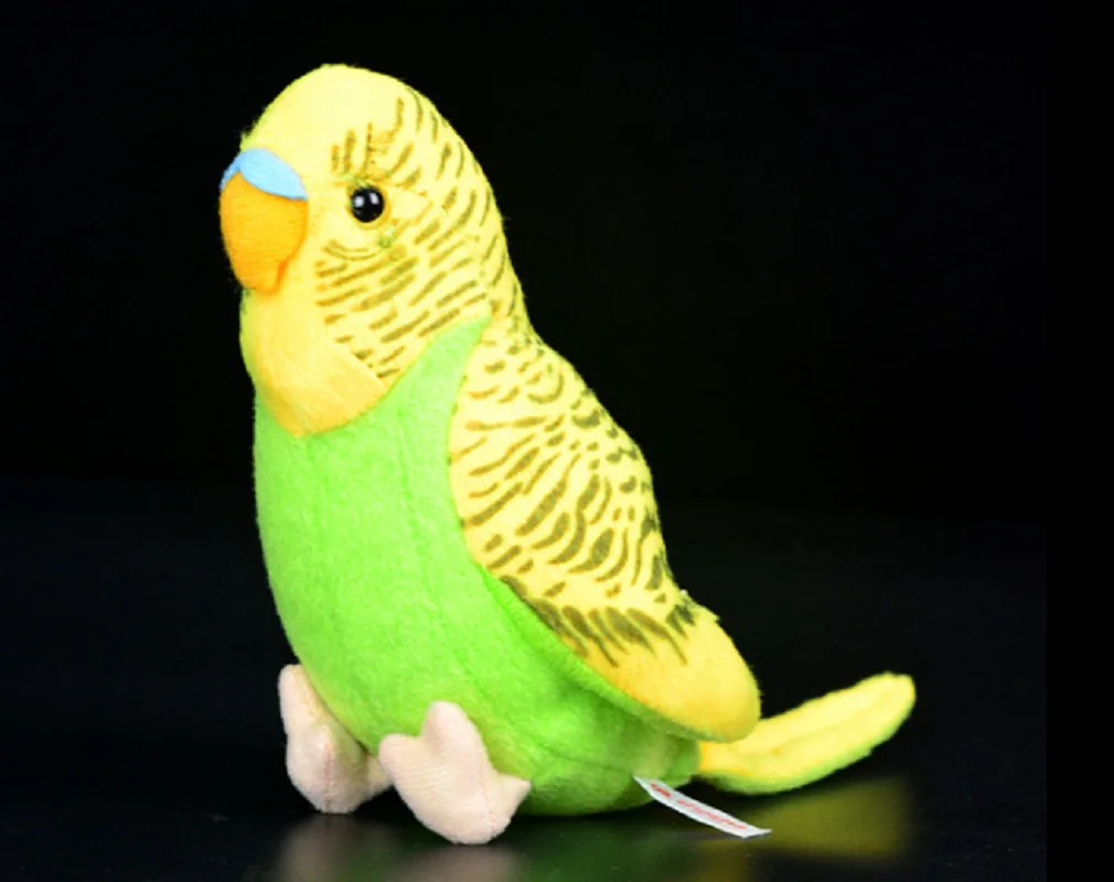 

Simulation Parrot Plush Toy Lovely Bird Yellow Parrot 12CM Soft Doll Baby Toy Birthday Gift h1279