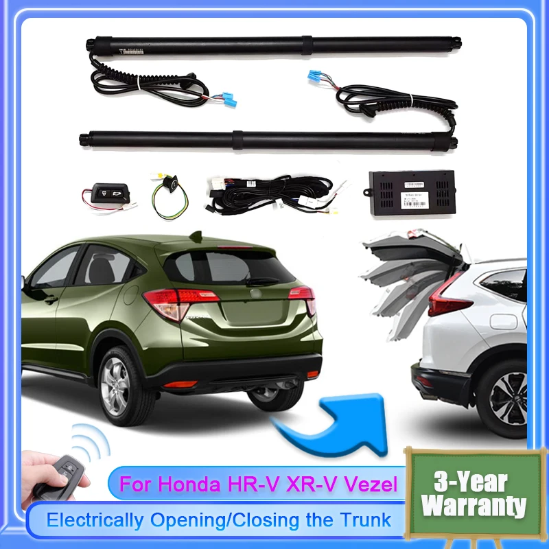 For Honda HR-V HRV XRV XR-V Vezel RU MK2 2013~2024 Car Electric Tailgate Lift Auto Tail Gate Opener Automatic Lifting Rear Door