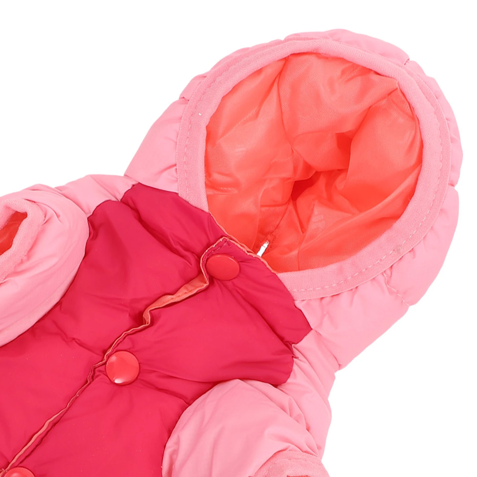 

Down Cotton Warm Coat for Dogs Fashion Adjustable Size Dog Clothing Pet Hooded Dog Cloth Winter Clothes Winter