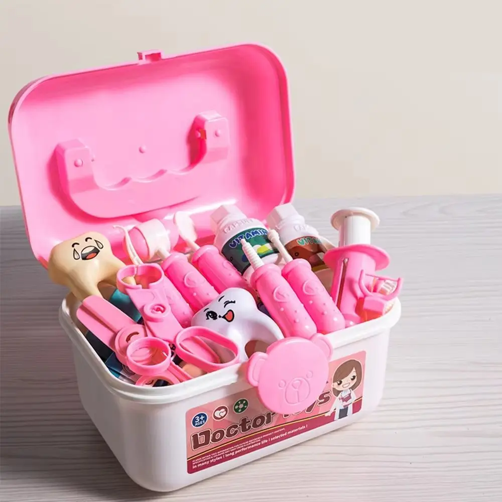 Creative Children Doctor Play Set Educational Interactive Doctor Pretend Role Play Kit Funny Simulation Dentist