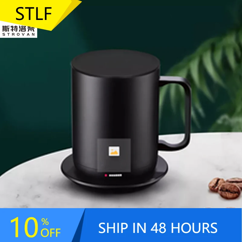 

STLF Factory Wholesale Fashionable Temperature Control Smart Mug Mobile Remote Application Control Heated Coffee Cup Stainless S