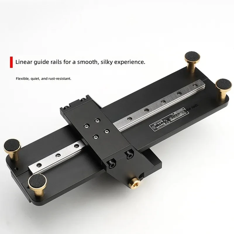 Adjustable Angle Fixed Sharpener Linear Track Woodworking Chisel Non-slip Ultra-fine Mirror Fine Grinding Tool