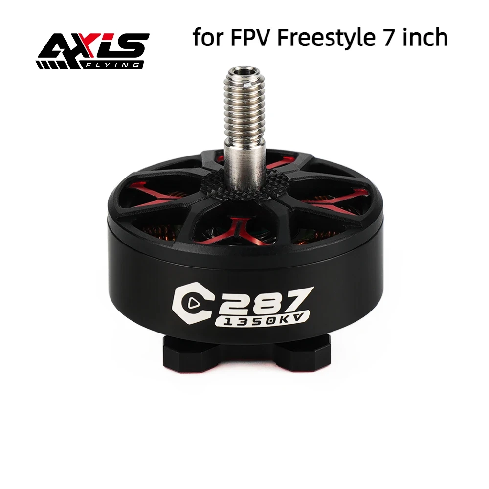 

Axisflying C287 2807 Brushless Motor 1350KV /1750KV 4-6S for FPV Drone Freestyle 7inch Long Range LR7 Model DIY Part
