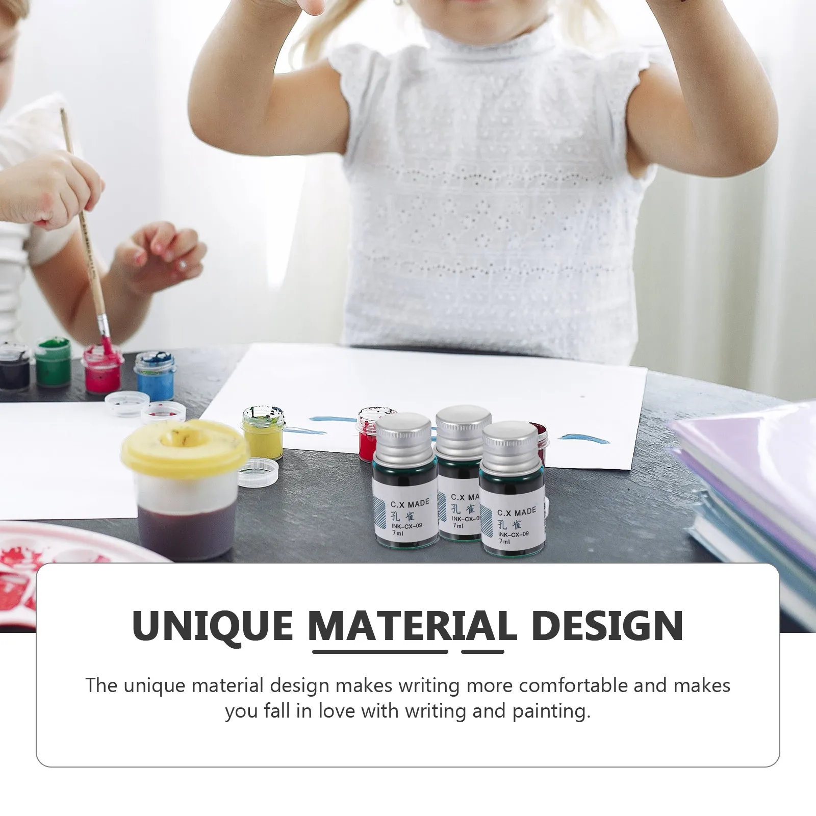 

Набор из 6 шт. для письма на стекле, хрустальная ручка для подписи, винтажная ручка для каллиграфии, художественные принадлежности, ручка для рисования, чернила, для школы и офиса