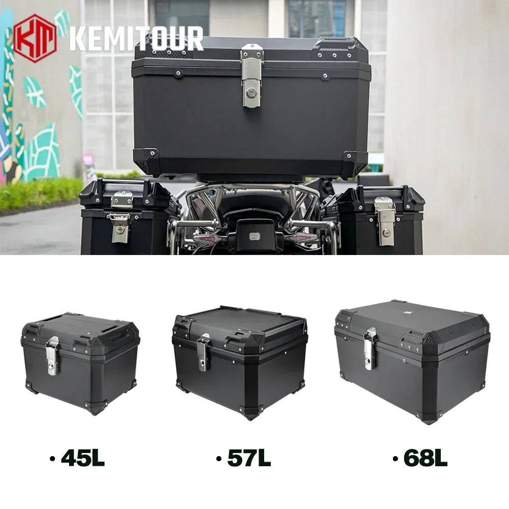 Универсальный ящик для хранения мотоцикла для Honda CB500X Africa Twin GL1800 для YAMAHA Tracer 7 9GT 900 для BMW R1200 R1250 Moto Series