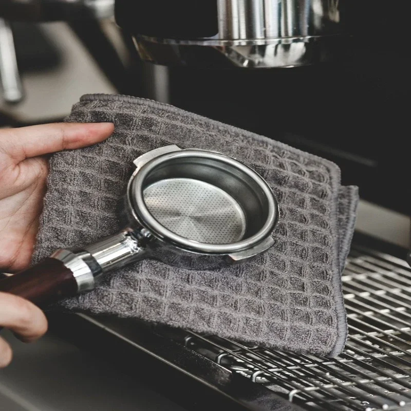 Coffee Bar Cleaning Towels Super Absorbent Microfiber Cleaning Cloth Towel Home Barista Clean Tool Coffee Machine Cleaner