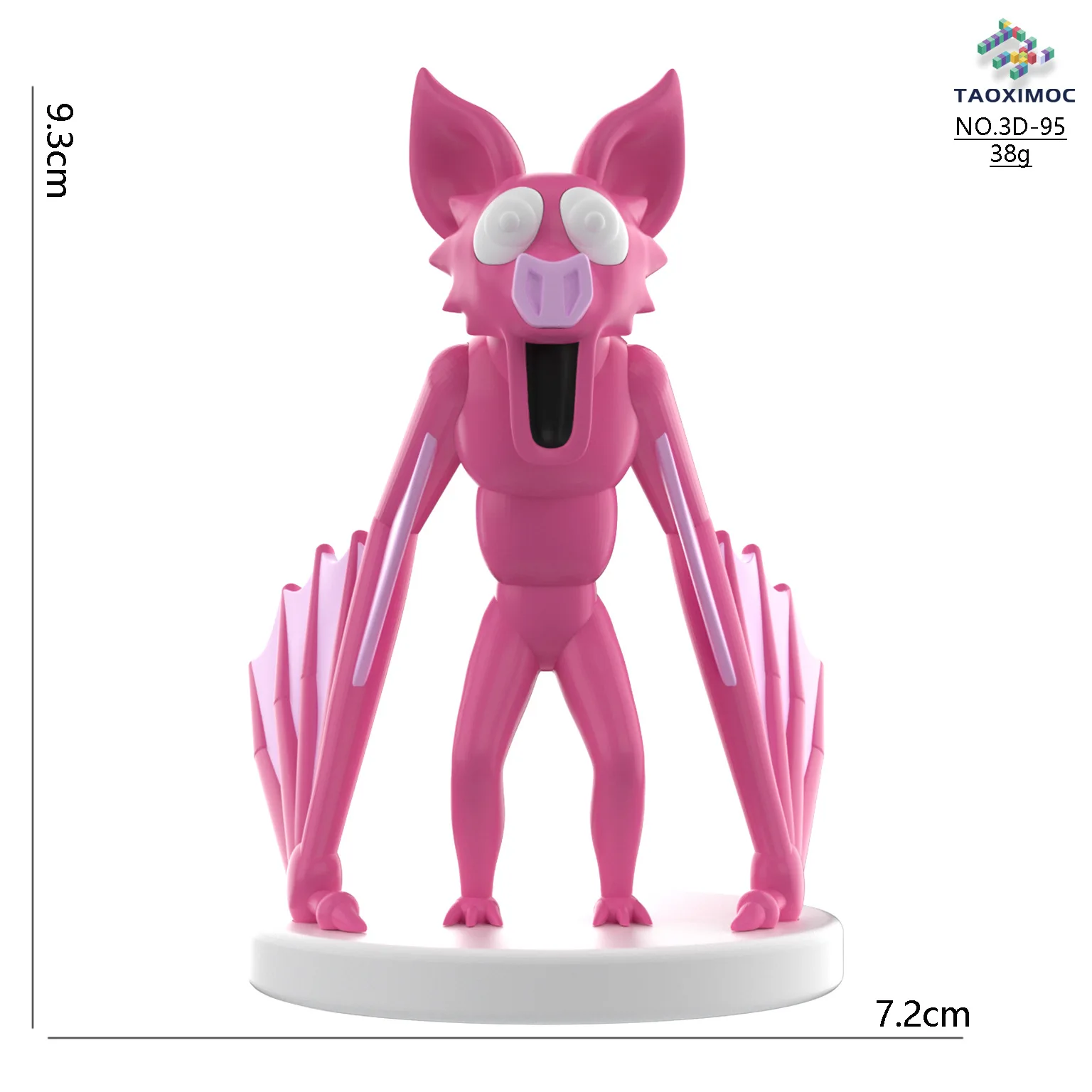 

2026 99 Nights In The Forest Figures Toy 3D Pink Bat Figures Figurine Owl Deer 99 Nights In The Forest Figurine Plastic Gift