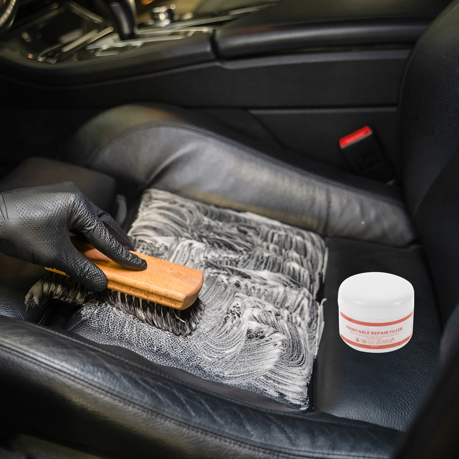 1 مجموعة كريم إصلاح مغذي عميق استعادة ليونة تألق لمقاعد السيارة أكياس أريكة الأحذية السترات الصيانة