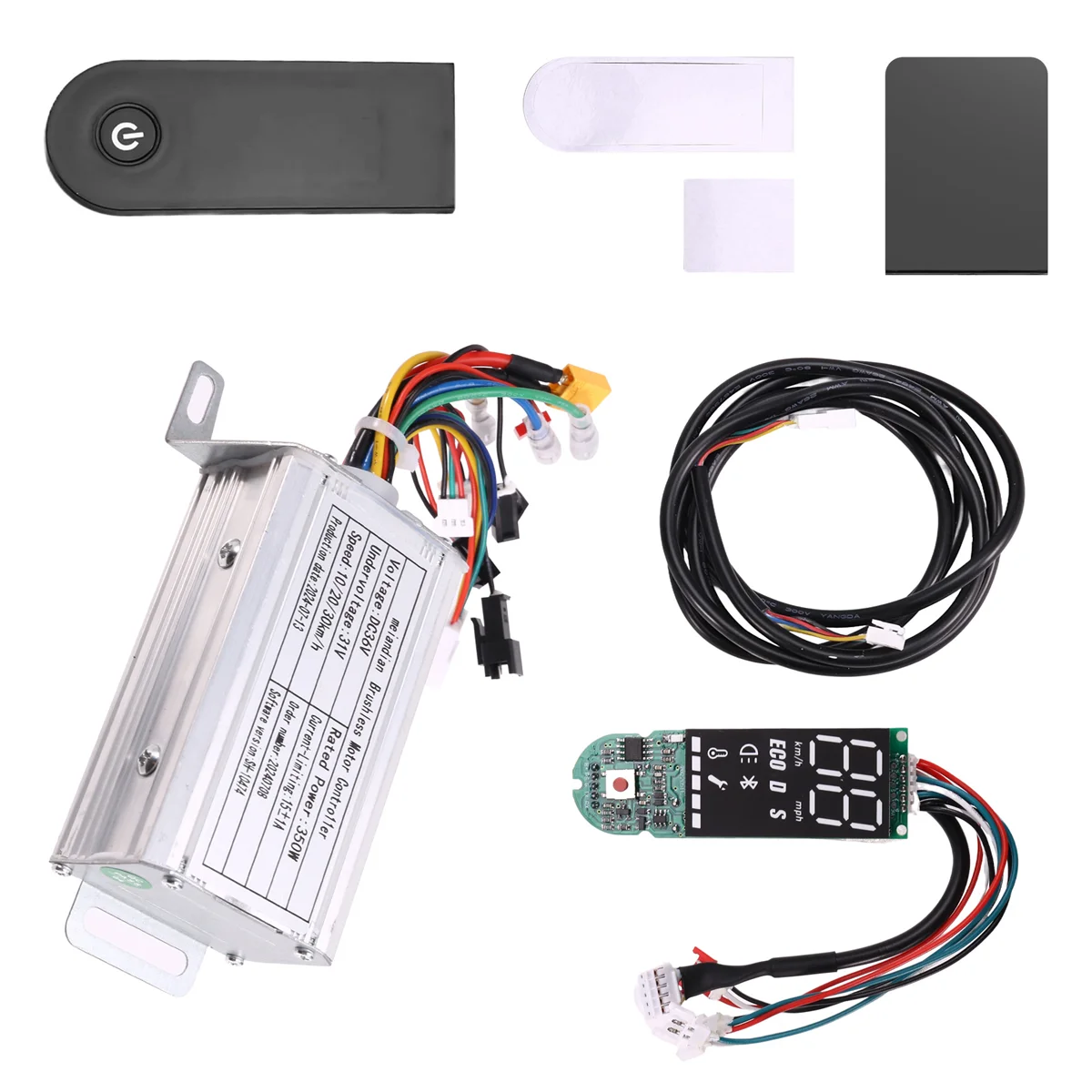 Wytrzymały kontroler bezszczotkowy 36V 350W + miernik Bluetooth + zestaw przedłużacza do hulajnogi elektrycznej Xiaomi M365/M365 — zdjęcie produktu 3