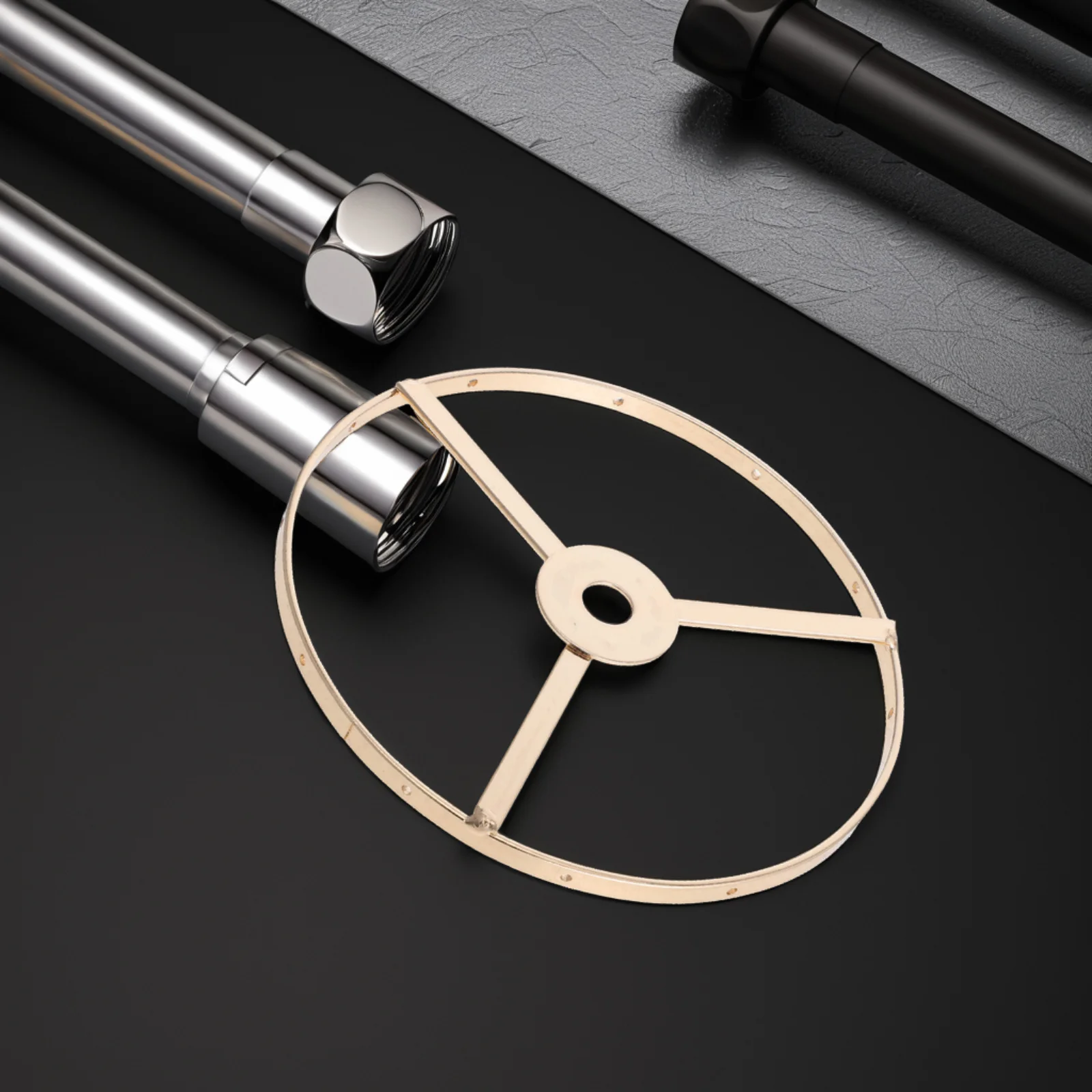 

Crystal Lamp Frame 13Cm Diy Metal Wire Shade Ring For Pendant Ceiling Table Lamp Decor Lampshade Parts Led Light Bulb Tube