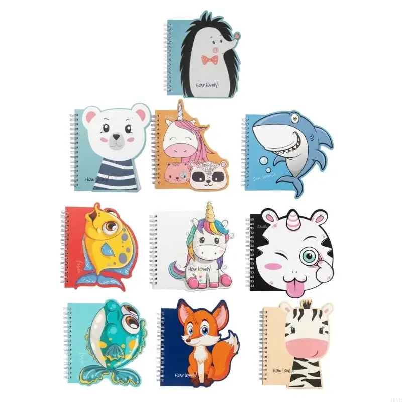 1 Piece Coil Bounding Notebooks Vibrant Covers Ergonomic Design Eye Friendly Paper Student Office Writing Essential