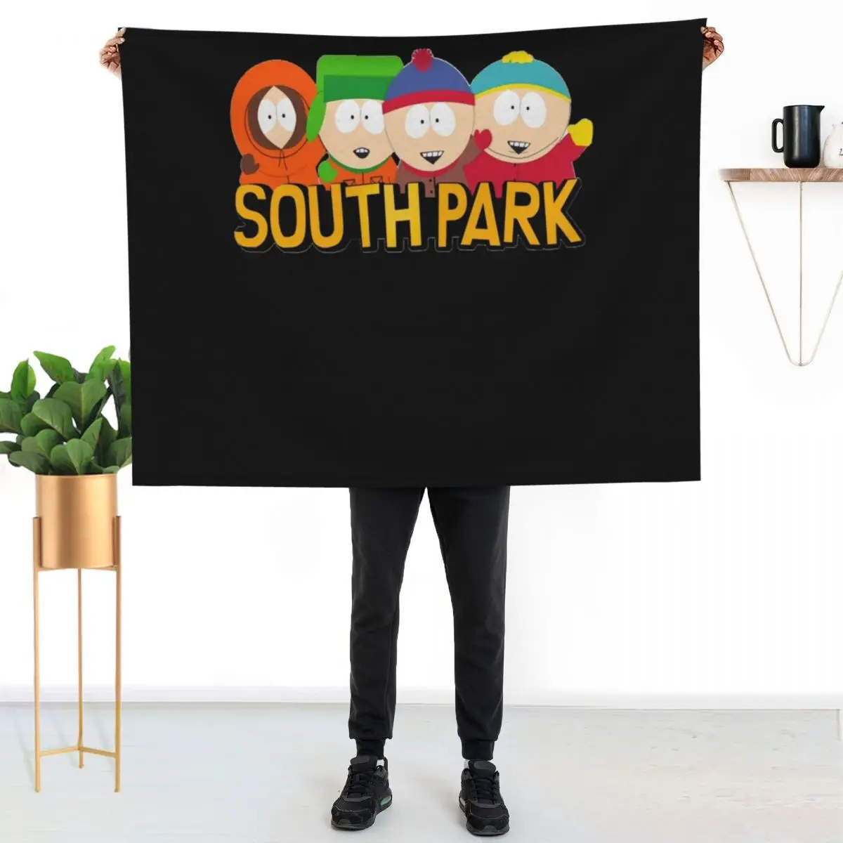 

Southpark Throw Blanket Cozy Microfiber Throw Blanket for Home Bedroom