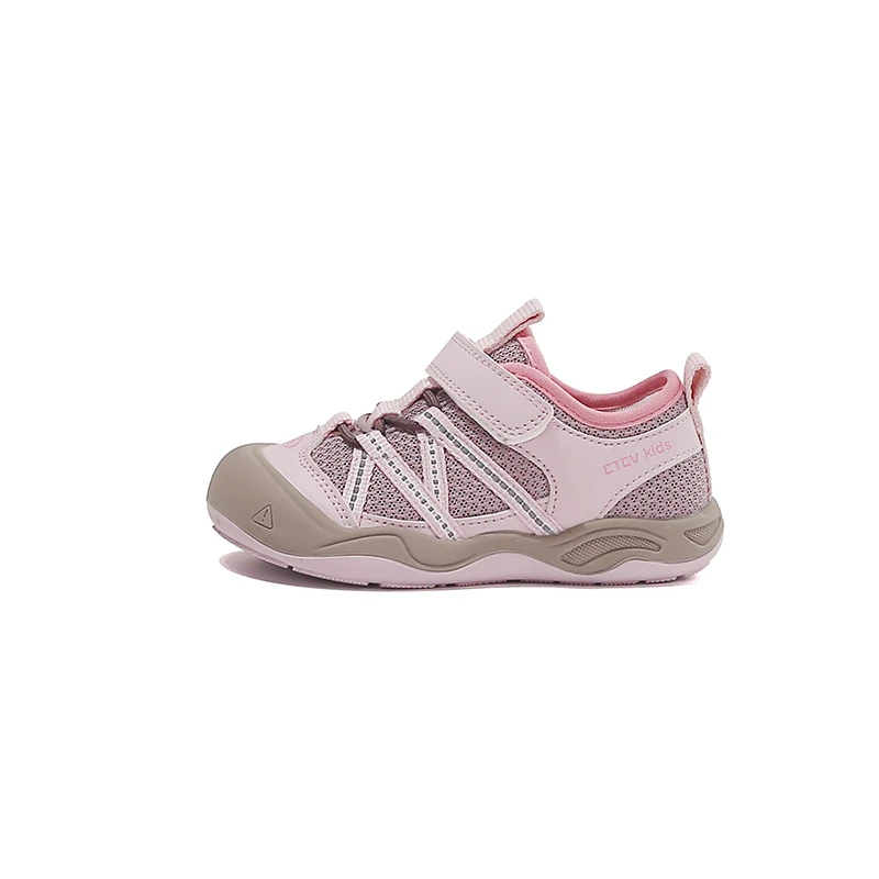 Boys Closed Toe Non Slip Outdoor Shoes, Hook and Loop Strap Casual Walking Shoes, Lightweight  Comfort Youth Sandals EU23-38