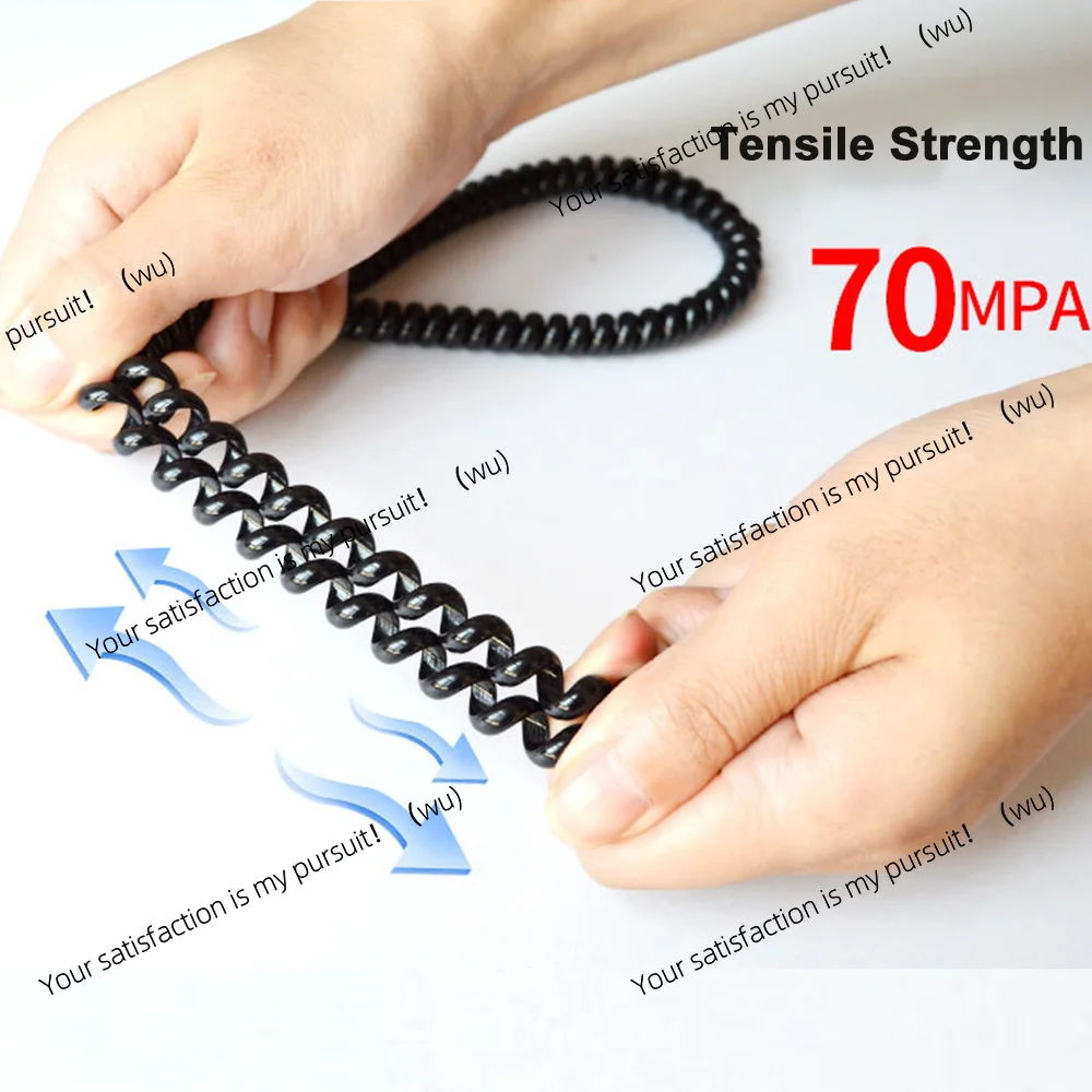2/4/6 M electric bicycle cable finishing tube, protection spiral winding, suitable for scooters, motorcycles