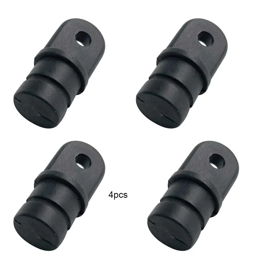 4Pcs Top Tube Eye End Nylon Boat Fitting Marine Inside Insert Hardware