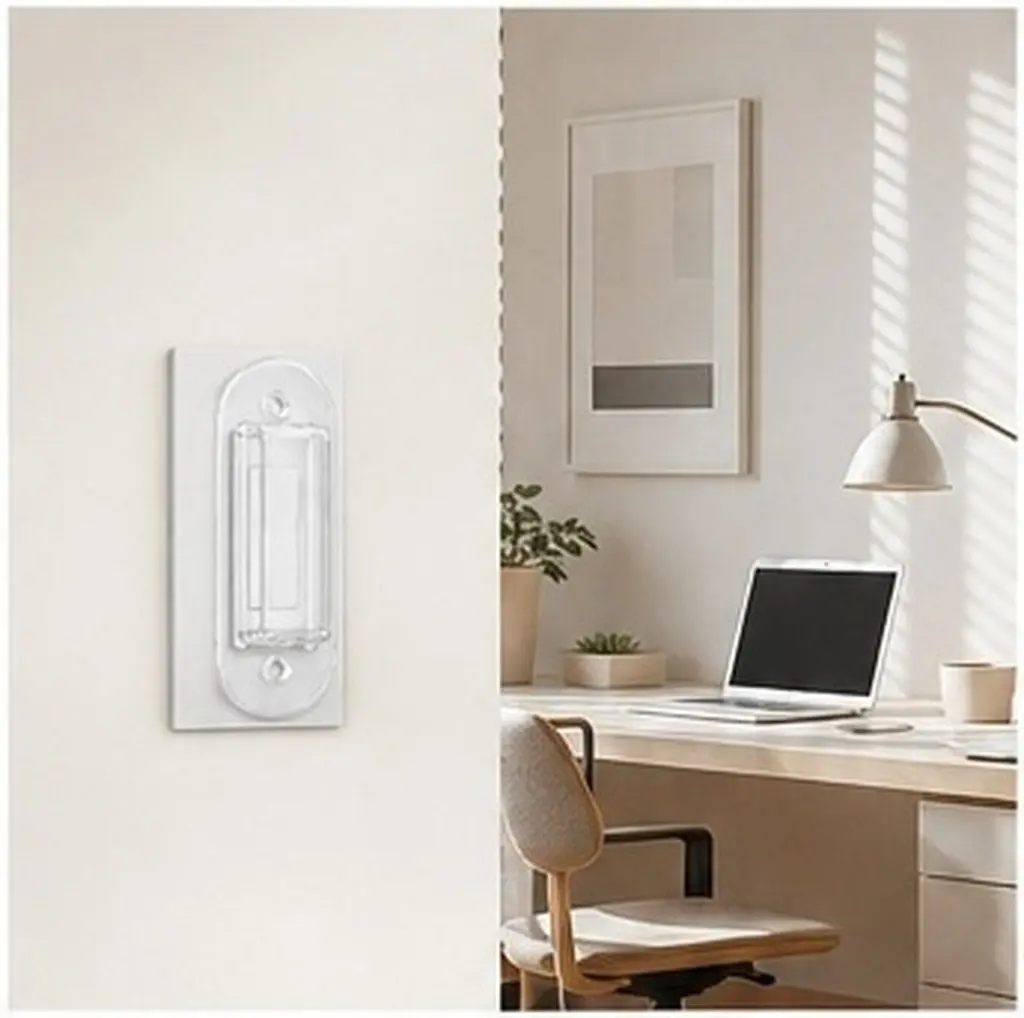 2Pcs American Switch Panel Cover Safety Light Switch Guard Wall Plate Protector Prevents Accidental Activation for Home