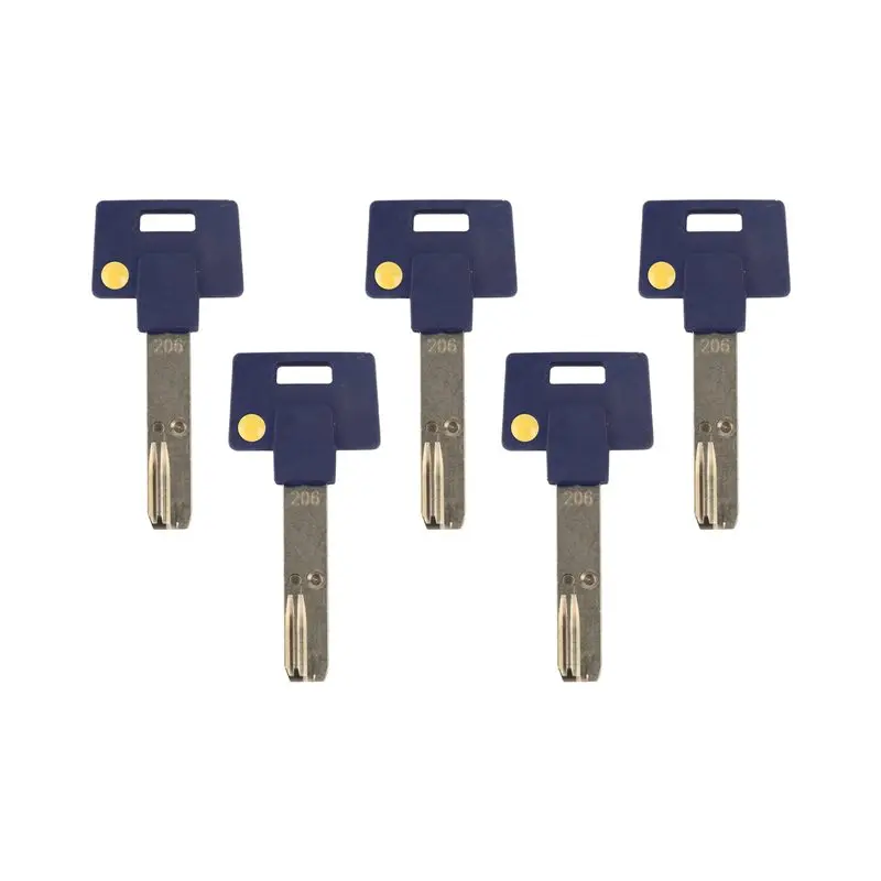 [B17B!】 Customized 5PC Universal Key Blank Key Uncut For Mul-T-Lock 206 Residential Lock System