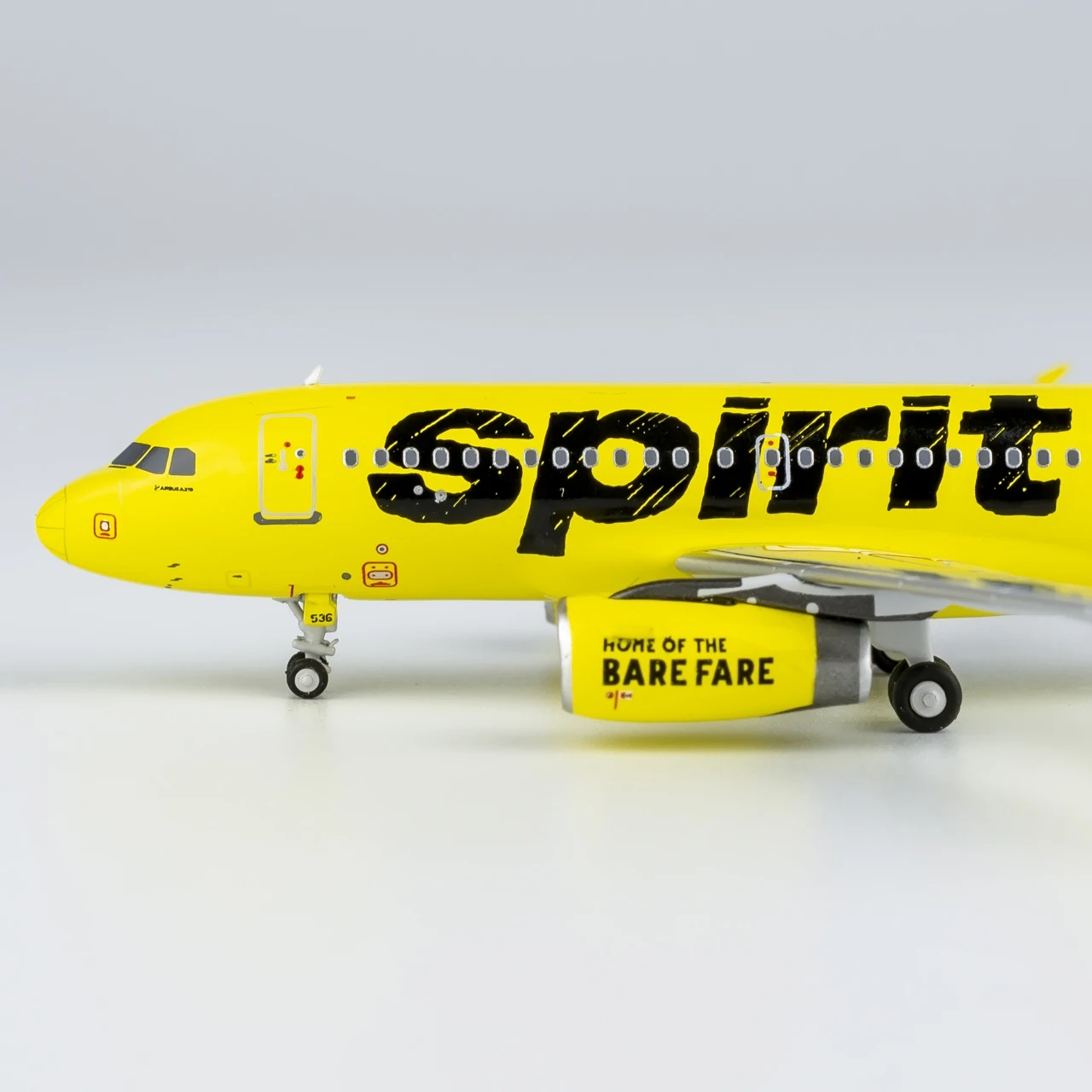 49023 Alloy Collectible Plane Gift NG Model 1:400 Spirit Airlines Airbus A319-100 Diecast Aircraft Jet Model N536NK