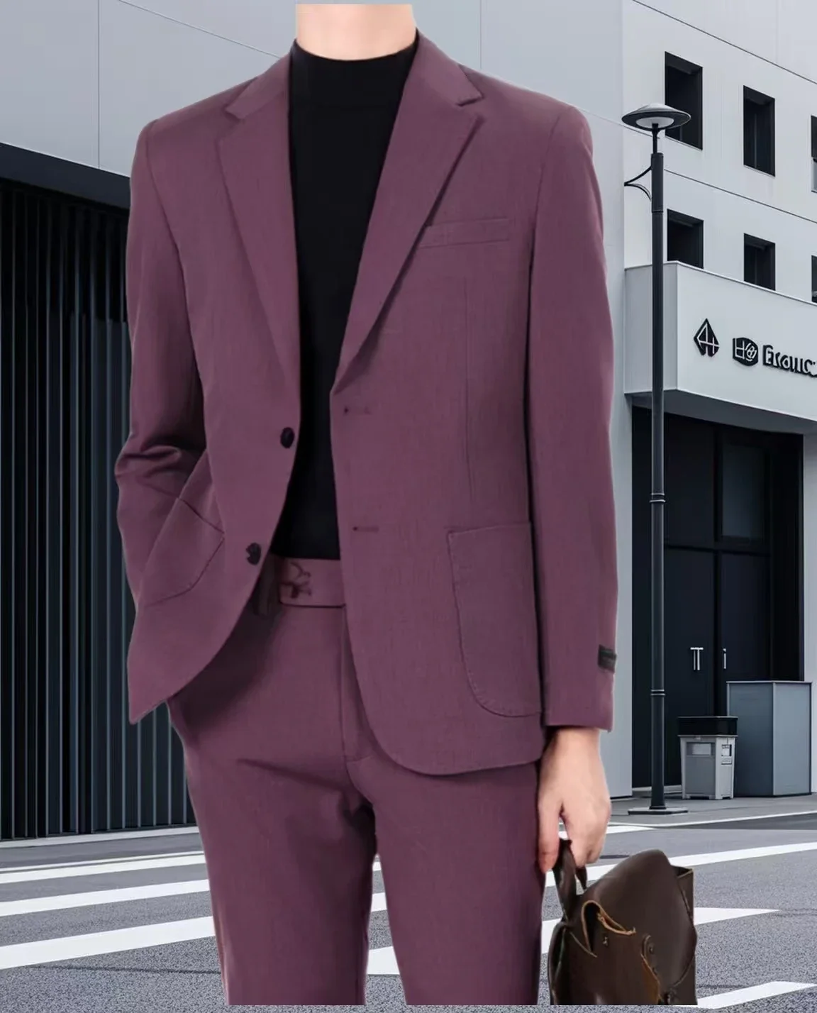 

Men‘s Linen Suit Summer Beach Designer Clothes Blazer and Pants Set Regular with Vintage Notch Lapel Elegant Party Dresses