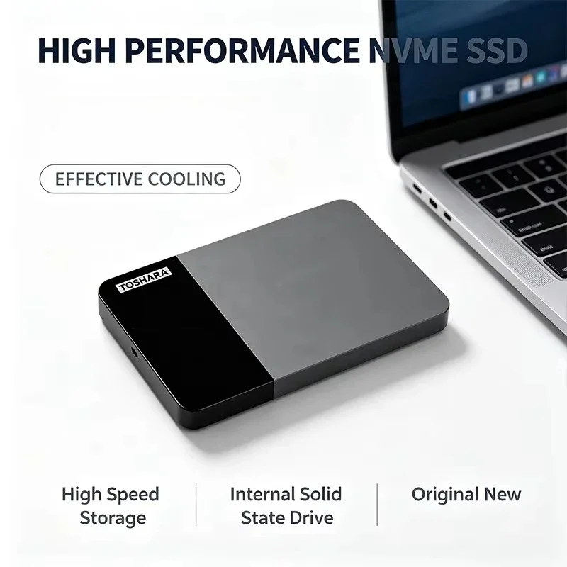 New TOSHARA B3 25 Inch Canvio Ready USB30 Portable External HDD 1TB 2TB 4TB Desktop PC Windows Laptop Mac Android HD V30