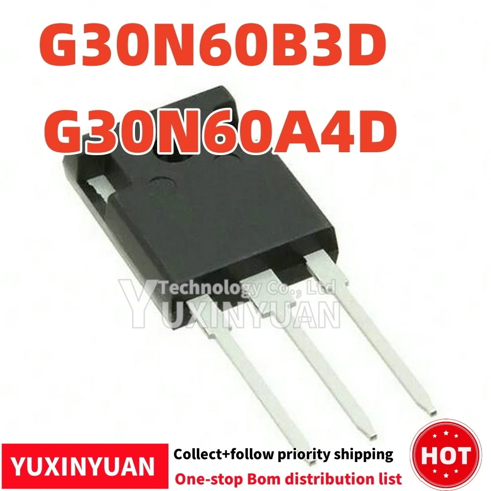 G30N60B3D G30N60A4D 30N60 TO-3P 1PCS IN STOCK YUXINYUAN