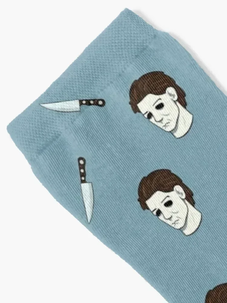 Halloween Killer Socks cotton compression basketball sports stockings Socks Girl Men's