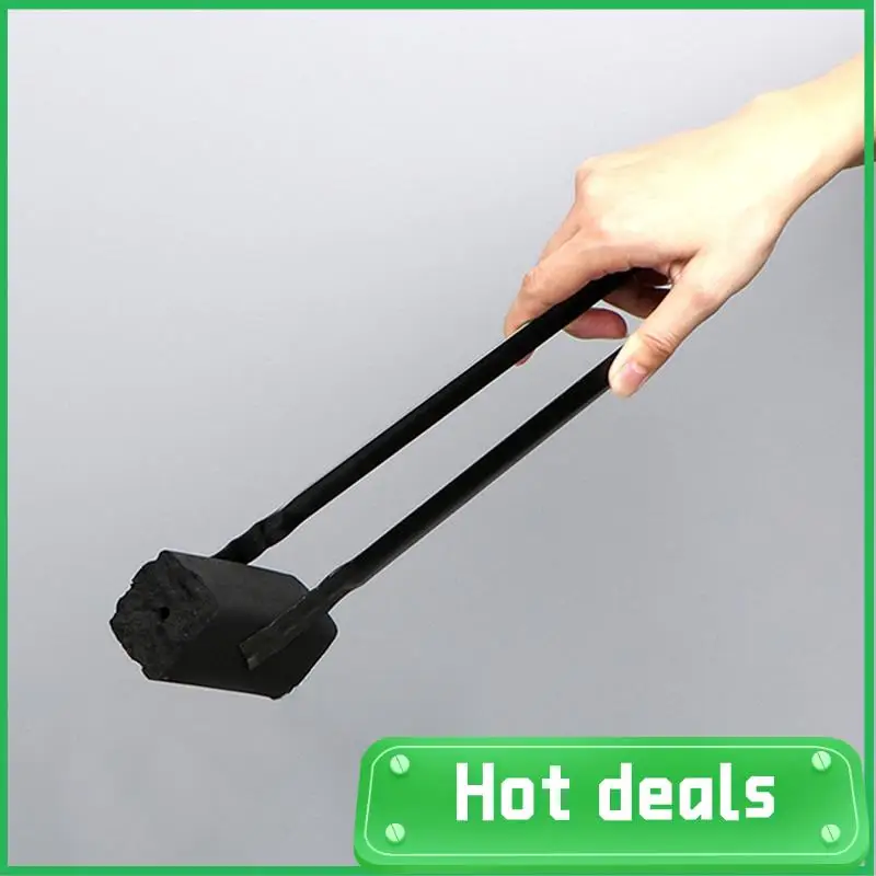 AC62-Campfire Tongs BBQ-Charcoal Tongs For Stove Firewood Tongs For Fire Place Grilling Kitchen Camping Fire Pits Accessories