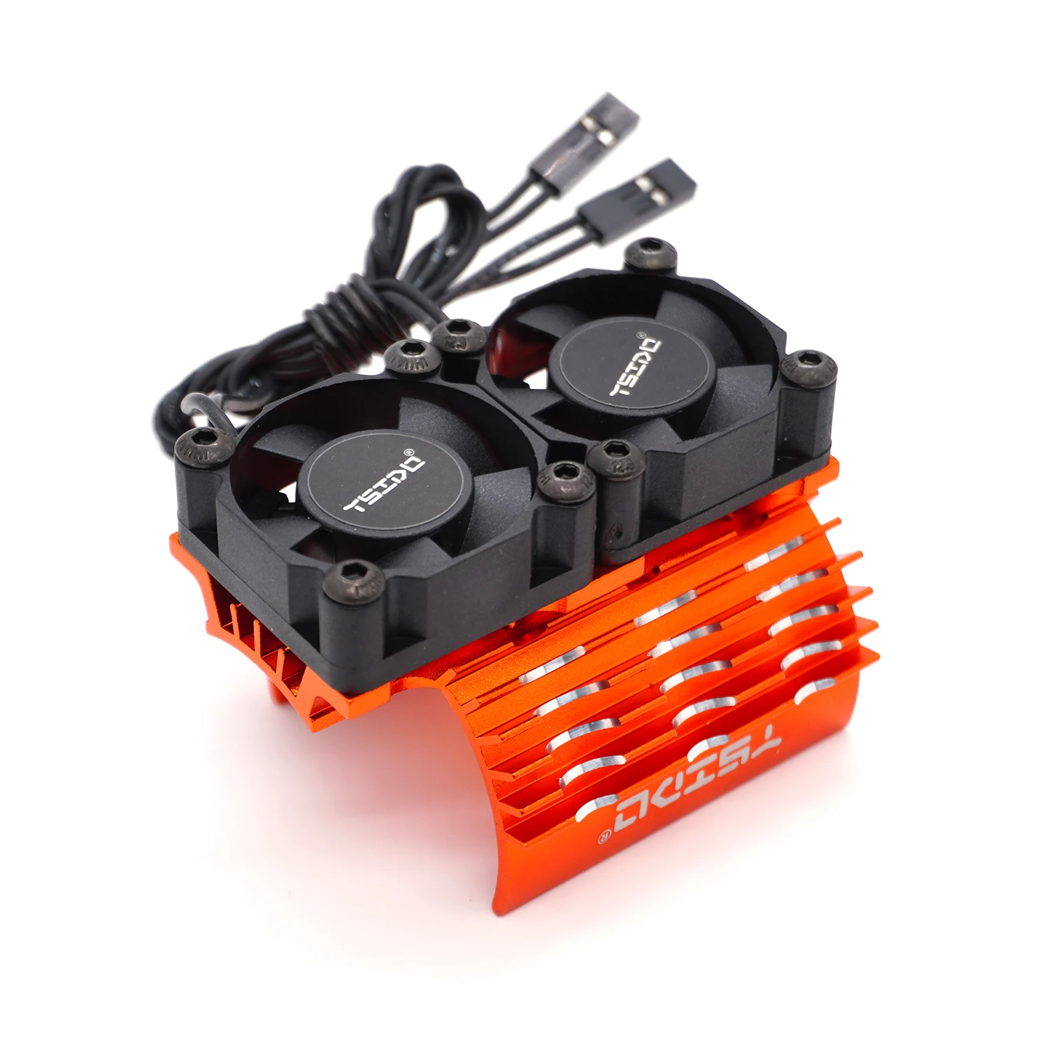 RC Auto Onderdelen 30MM 36MM-SV 36MM-EV 40-42MM Dubbele Koelventilatoren Heatsink voor Hobbywing Traxxas Axiale Redcat Wltoys RC Auto Motor