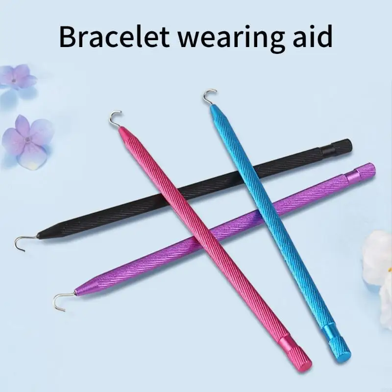 

Алюминиевый браслет, вспомогательный инструмент, выдвижной ювелирный аксессуар, помощник по ношению ювелирных изделий на для