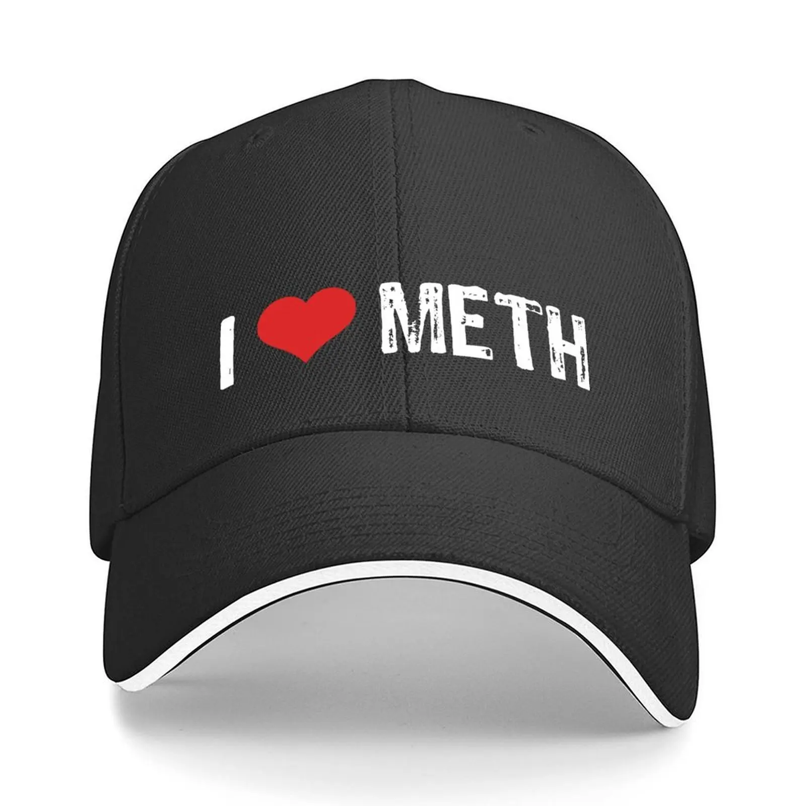 

I Love Meth Baseball Cap Luxury Cap dad hat beach hat Beach Bag Mens Hats Women's