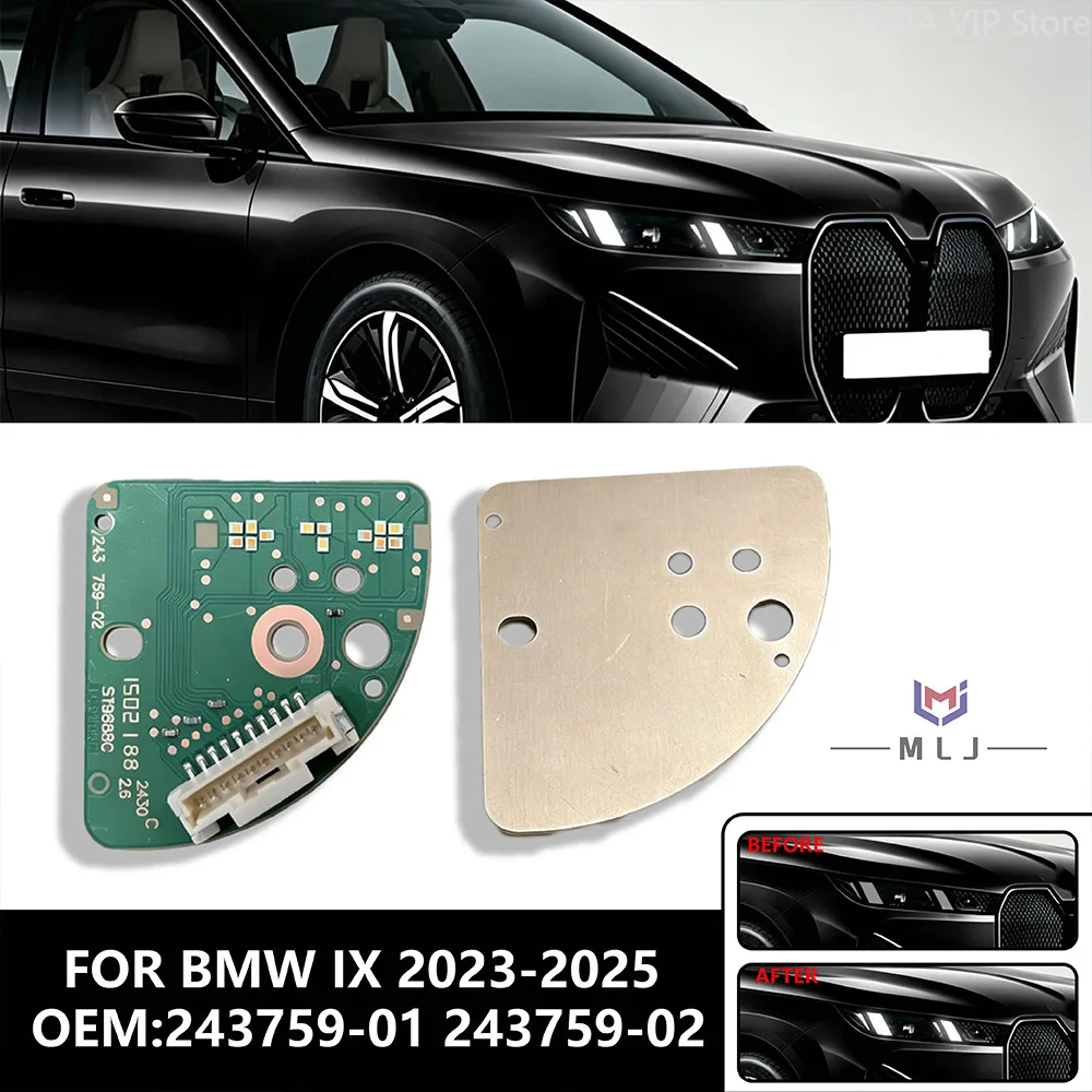 

For BMW IX 2023 2024 2025 OE 243759-01 243759-02 Angel Eyes DRL LED Chip White Light Source Headlight Daytime Running Light Chip