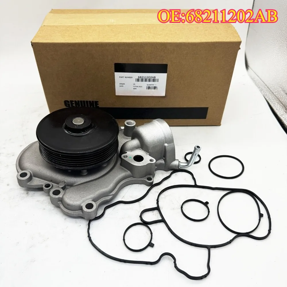 

High quality New For 68211202AB New Genuine Engine Water Pump For Jeep Grand Cherokee Dodge RAM 1500 3.0L