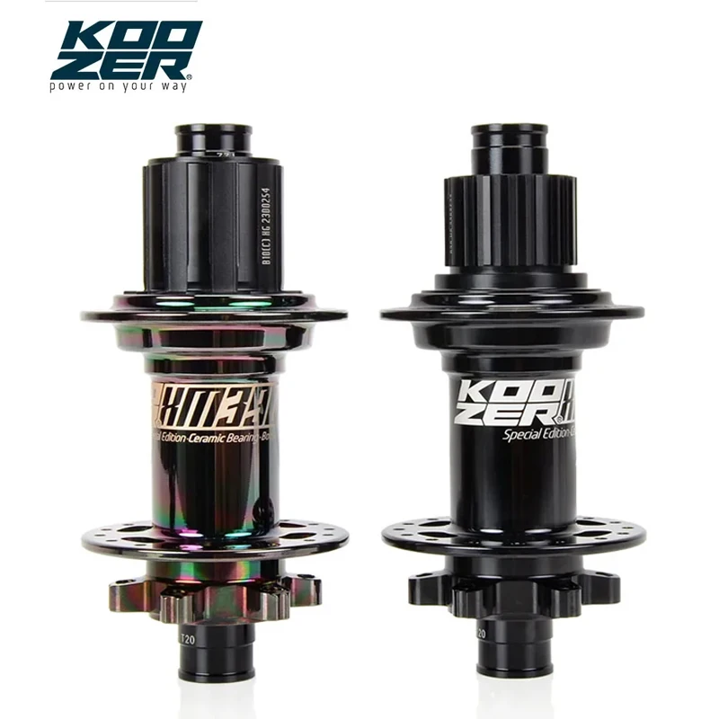 

Koozer XM390 Boost Ceramic Special Edition MTB Bicycle Hub 32H CR-MO Steel Axle 5x141 QR 15x110 12x148 HG XD MS 10 11 12s THRU